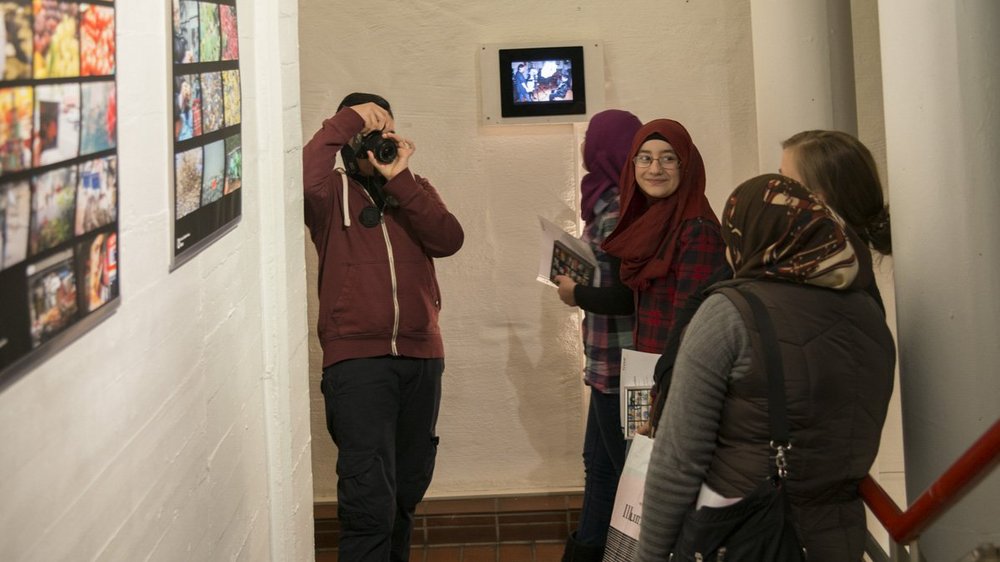 Ausstellungseröffnung "Picturing Neighborhood", Foto: Ellen Röhner Ausstellungseröffnung "Picturing Neighborhood"