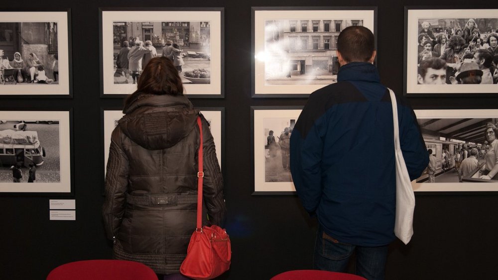 Eröffnung der Ausstellung "Augenblicke. Stillstand und Bewegung" in der Browse Gallery