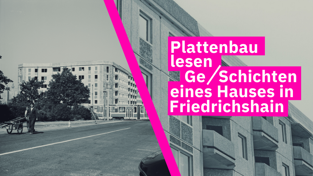 Banner Webseite ,,Plattenbau lesen"