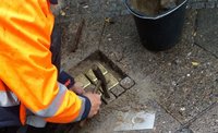 Verlegung der Stolpersteine für Benno, Erna, Ella und Eva Herschberg 